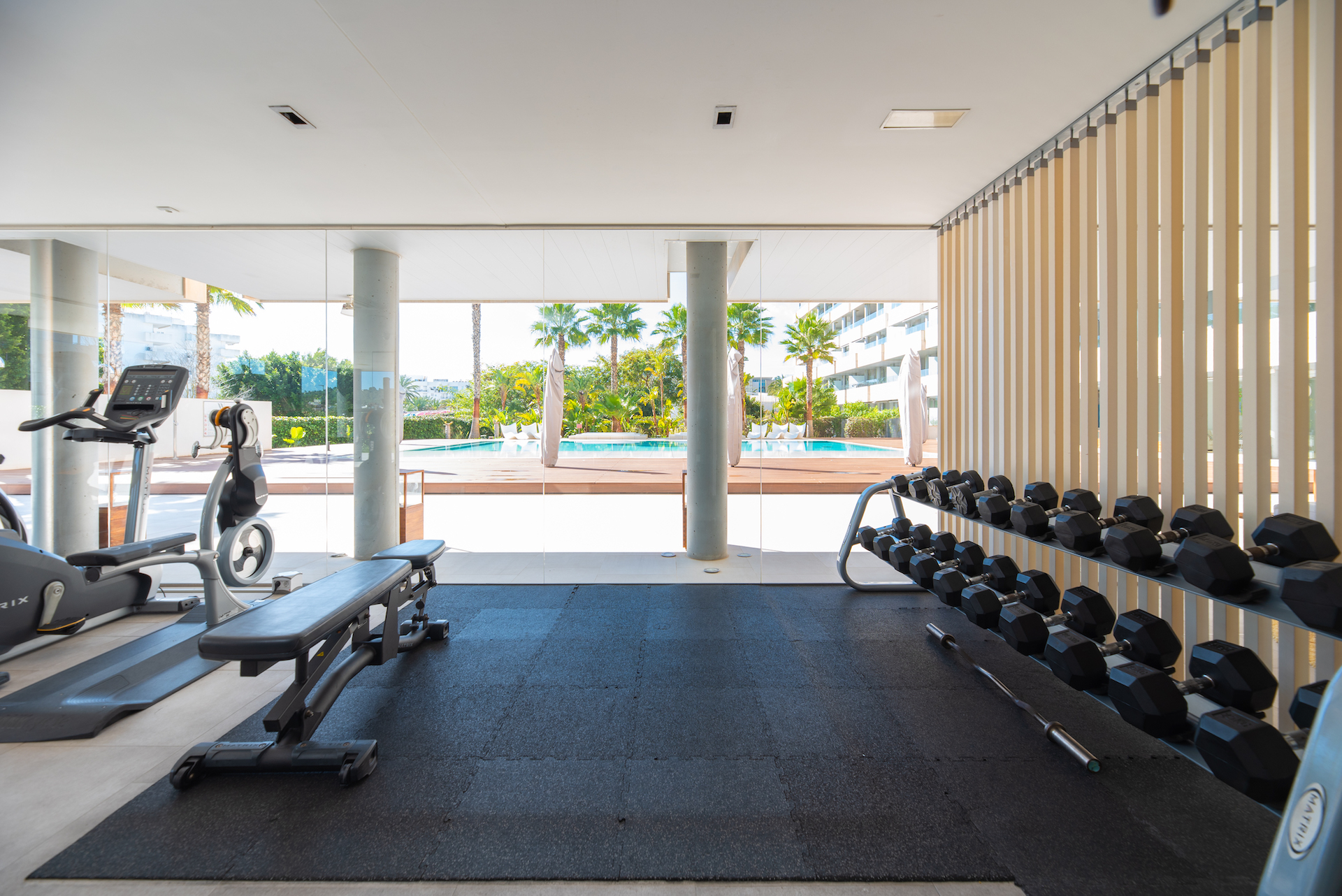 Resa Estates apartment for sale in Ibiza marina botafoch modern fitness.jpg